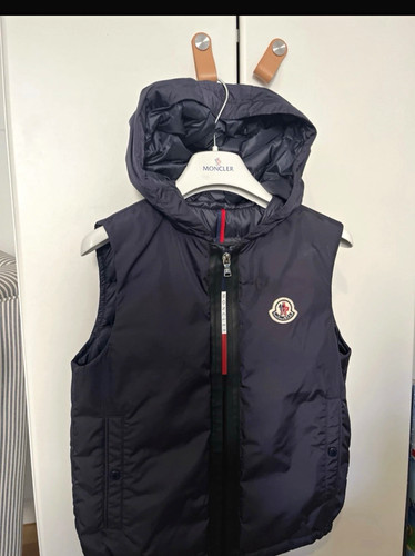 Moncler kinder steppweste blau - kinder,