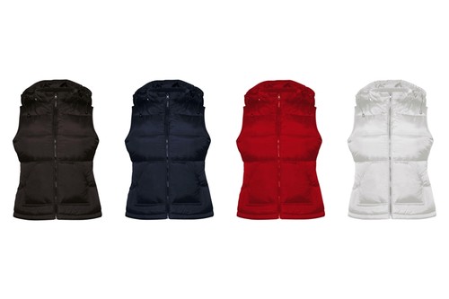 Weste damen wattiert - b&c,