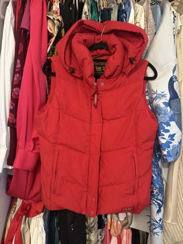 Woolrich daunenweste rot mit - woolrich,