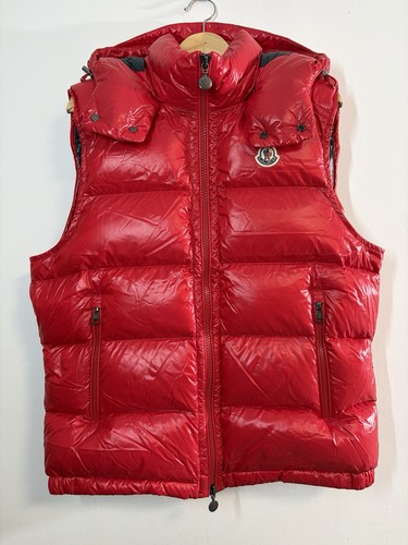 Moncler bormes daunenweste rot - moncler,